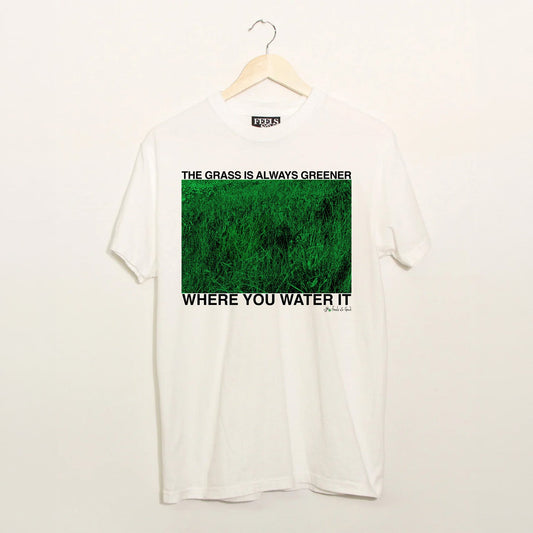 Grass Is Always Greener - White