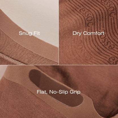 Unisex Cotton No Show Socks 3-Pack | Multi-Color